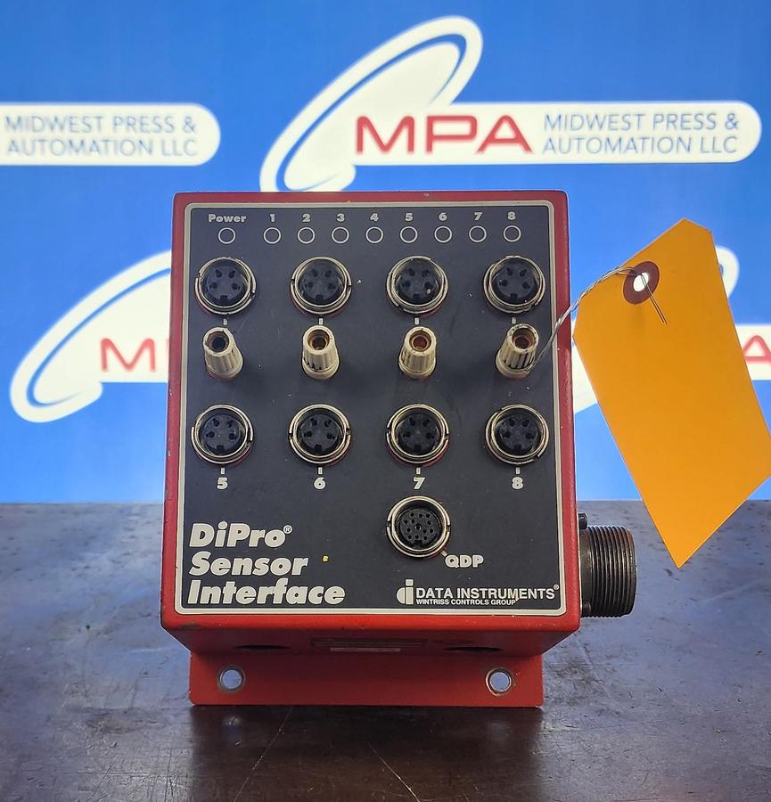 Used Wintriss 9612801 DiPro Sensor Interface *TESTED*