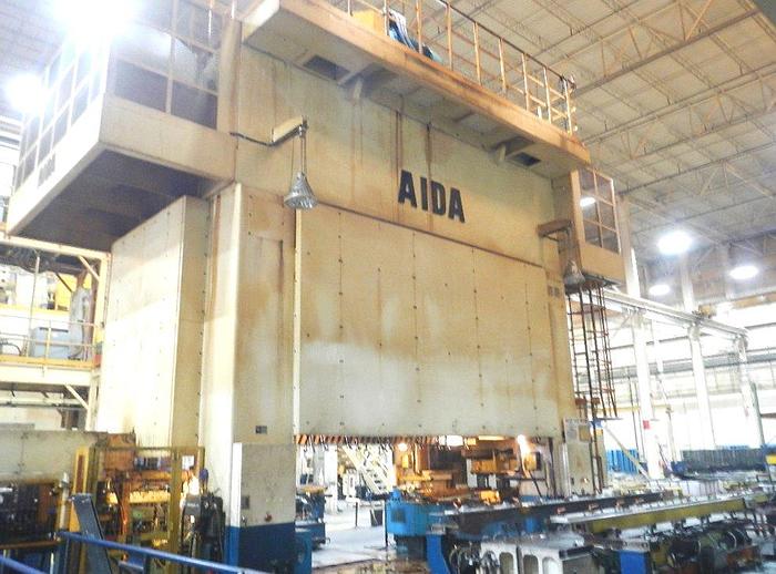 Used 2003 2000 Ton Aida Transfer Press TMX-S2-20000(2)