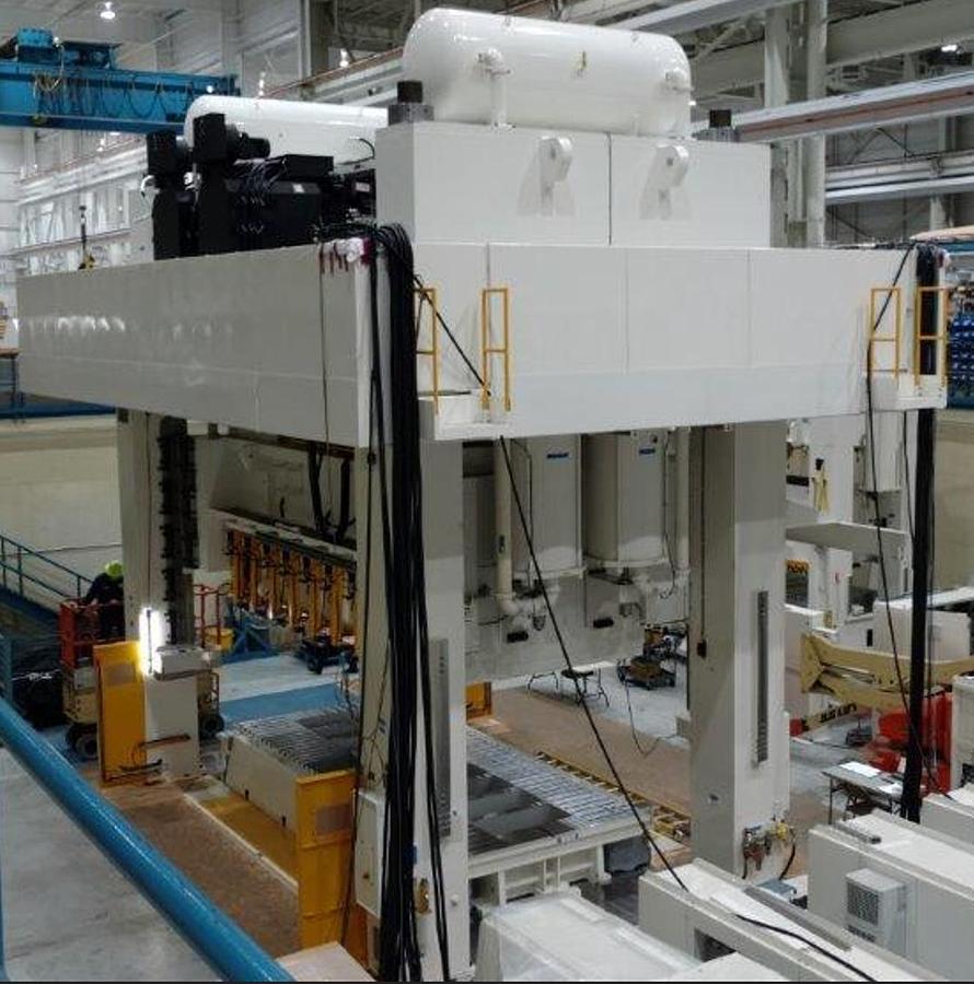 Used AIDA 1500 METRIC TON SERVO PRESS