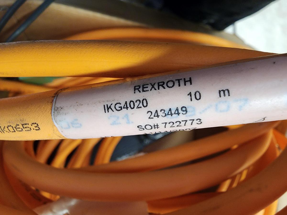 Used Rexroth MKD041B-144-GP1-KN Servo Motor with IKG4020 10 M Cable MNR: R911261313