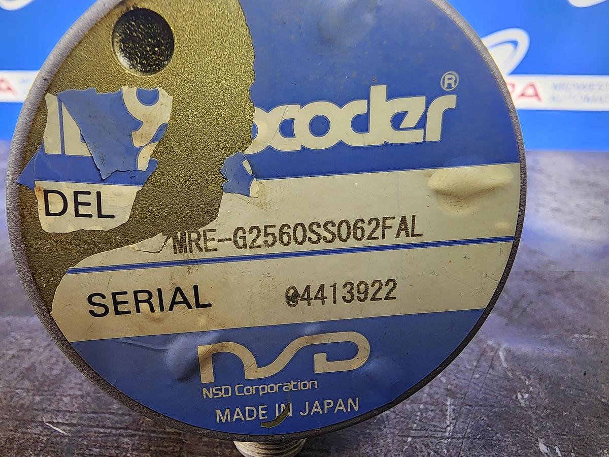 Used NSD Corporation MRE-G2560SS062FAL Encoder