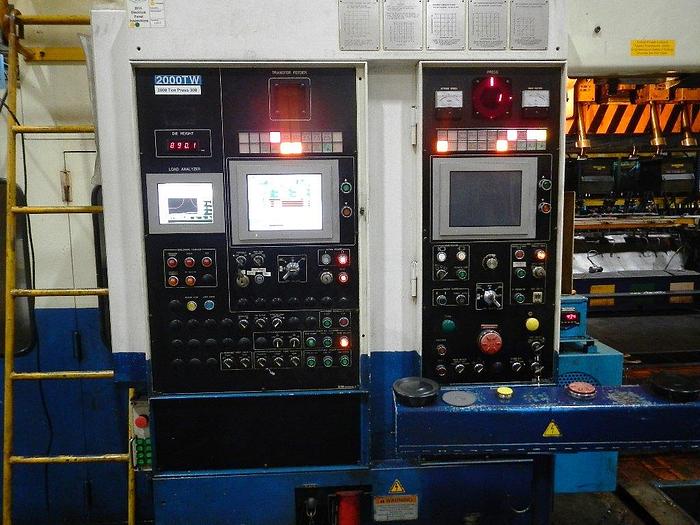 Used 2003 2000 Ton Aida Transfer Press TMX-S2-20000(2)