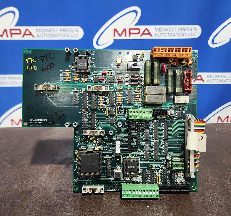 Used Wintriss D42981 SmartPAC 1 Processor Board