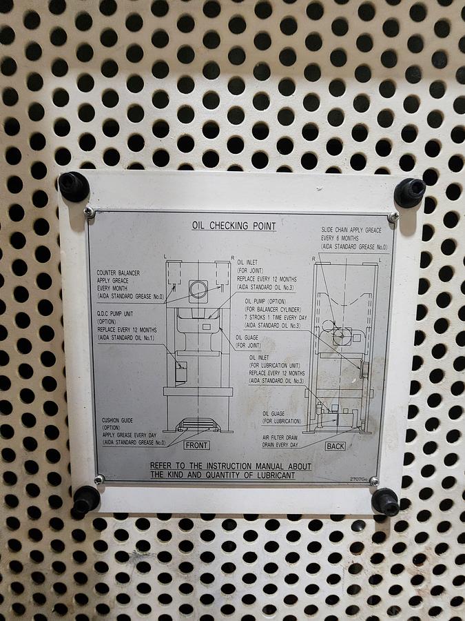 Used 165 TON Aida NC1-1500 (HD) SERVO PRESS