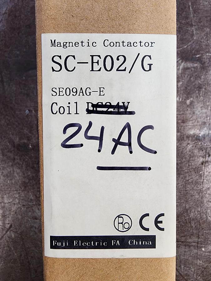 Fuji Electric SC-E02/G SC-E04 Magnetic Contactor SCE09AG-E