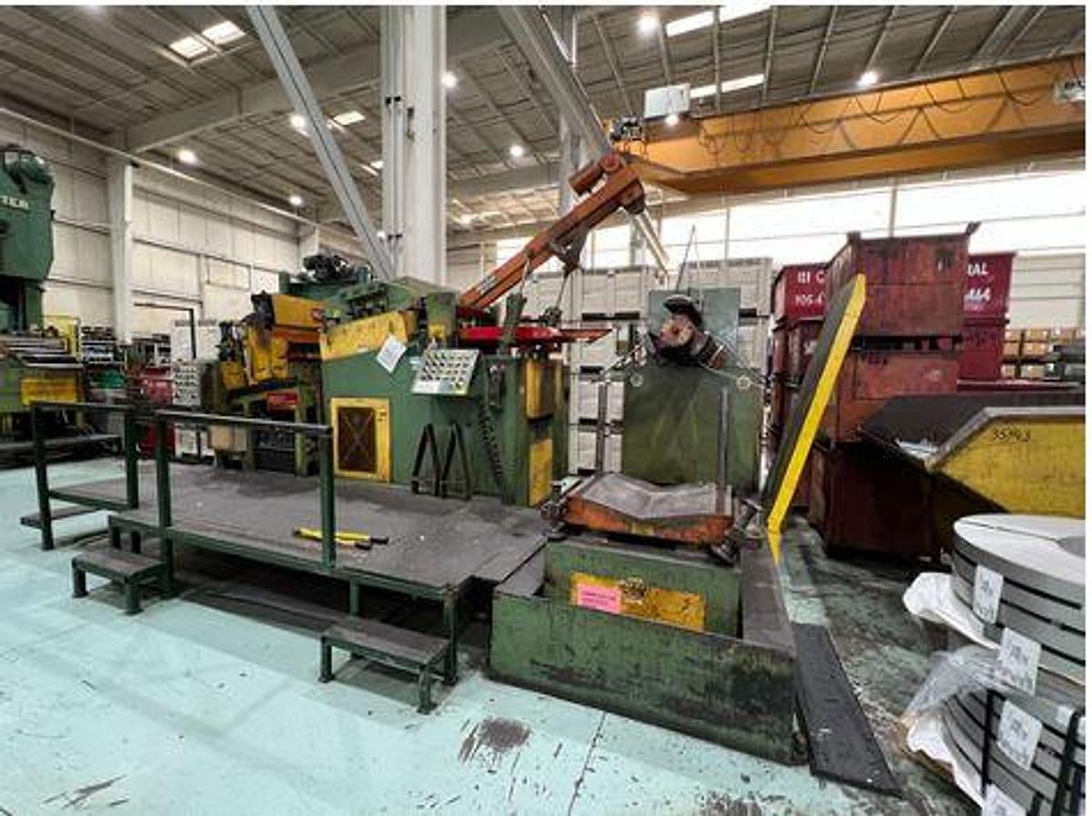 Used 20,000 LB x 24" x 1.65" DALLAS SERVO FEED LINE