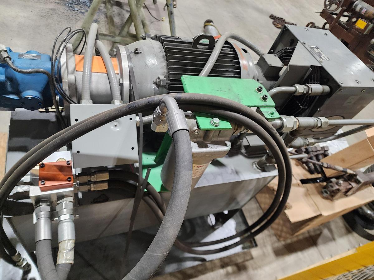 Used Complete Hydraulic Unit - Lincoln 15 HP Motor / A0-5 Chiller / Parker 5Z279