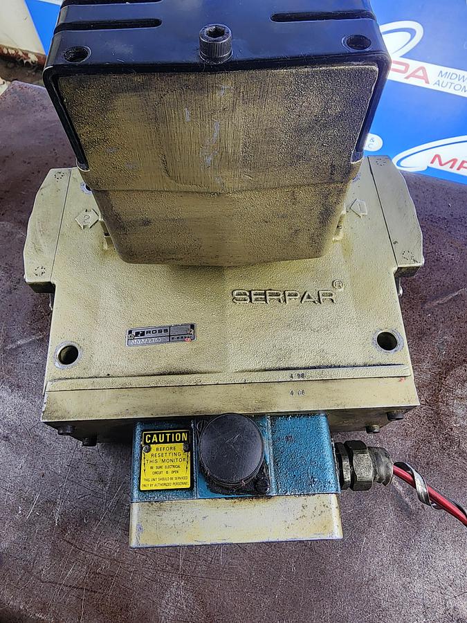 Used Ross Valve 3573A7151 2-8.5 Bar Valve