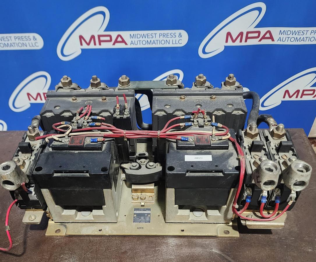 Used Allen-Bradley 705-EOD731 Size 4 Reversing Starter 705-E0D731