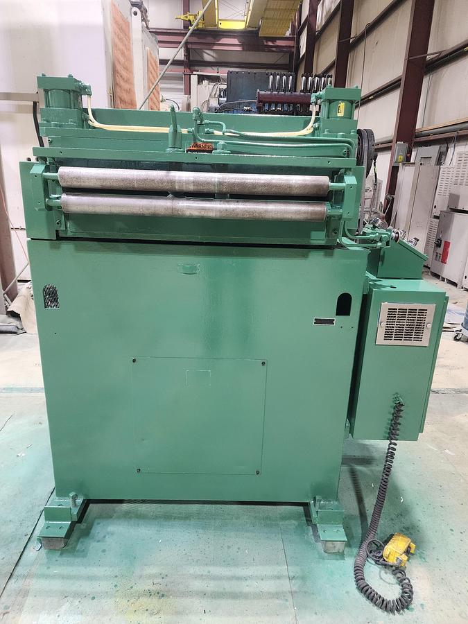 Used 30" LITTELL POWERED COIL STRAIGHTENER