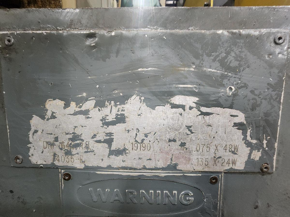 Used 48" x 20,000 LB DALLAS FEED LINE