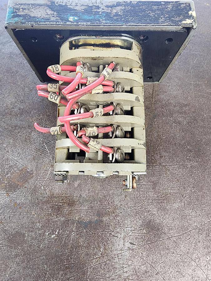 Used Rees 04925-245 4 Position Selector Switch