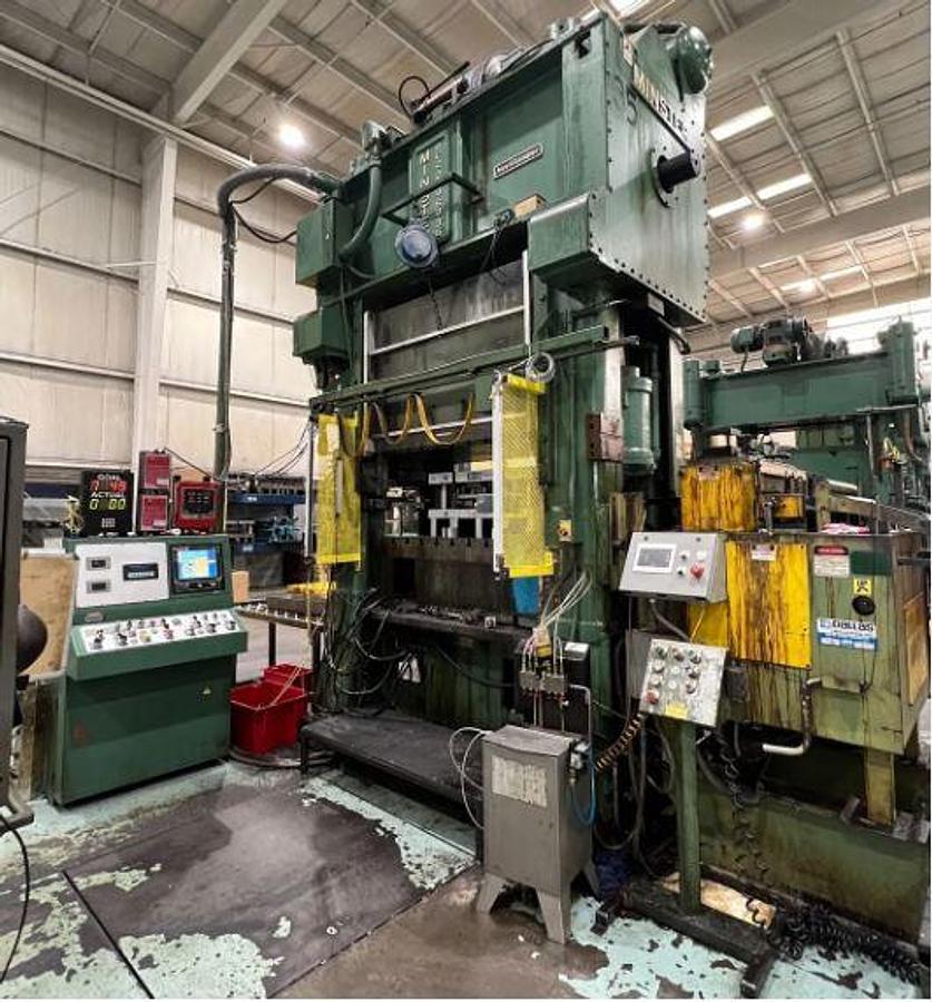 Used 200 TON MINSTER MODEL SC2-200-60-36 HEVI-STAMPER PRESS