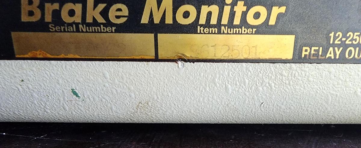 Used Wintriss 9612501 Brake Monitor