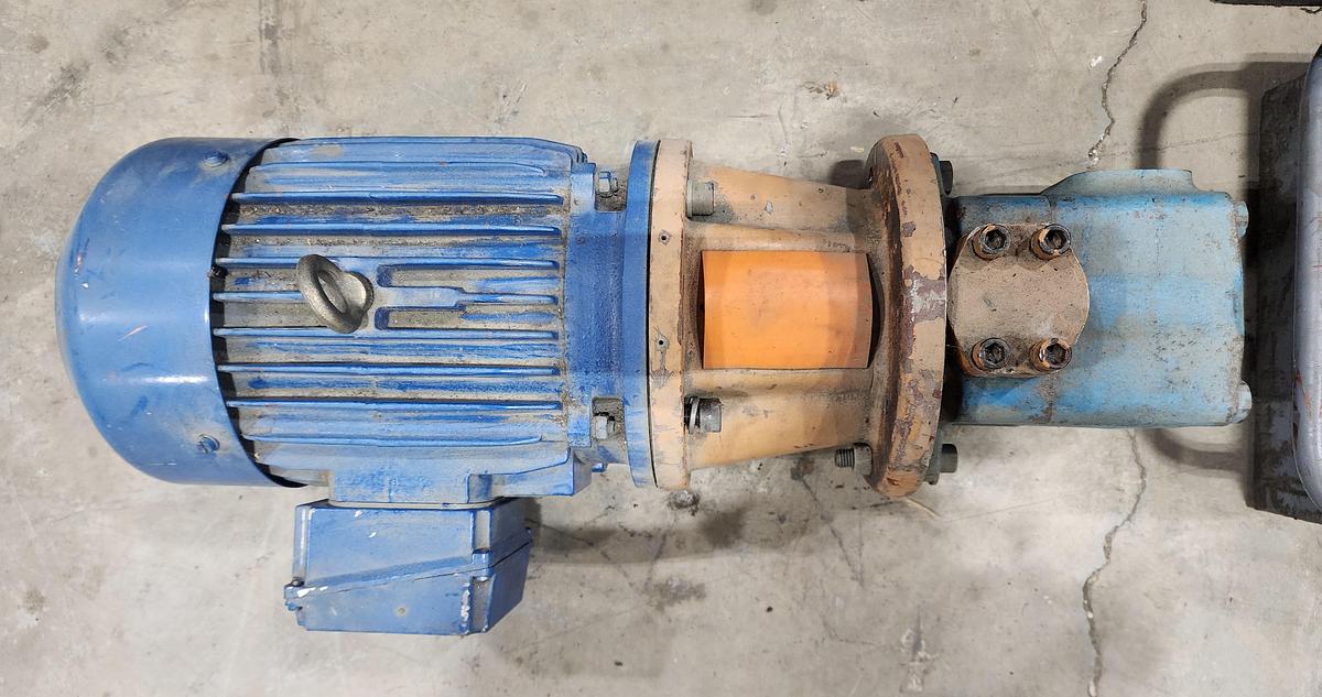 Used Elektrim Frame: 184 TCL Type: SG Design: B 1730 RPM  5 HP Motor