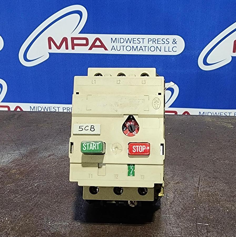 Used Klockner-Moeller PKZMO-1-NA Manual Motor Starter