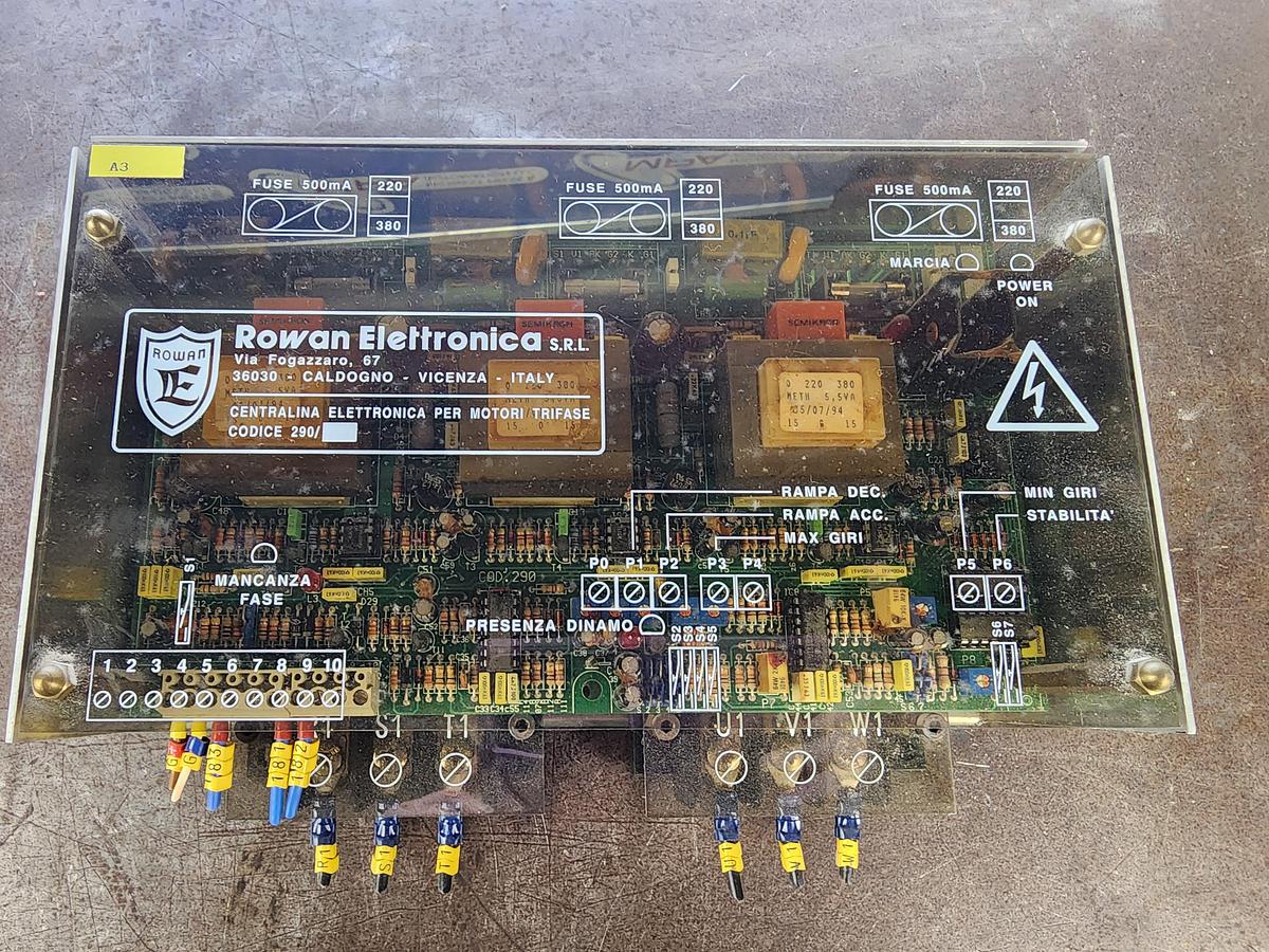 Used Rowan Elettronica 36030 COD. 290/ Electronic Control Unit