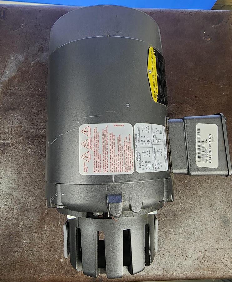 Baldor IDNM3542 Frame: 56C 230/460 VAC 0.75 HP 3-Phase Inverter Drive Motor