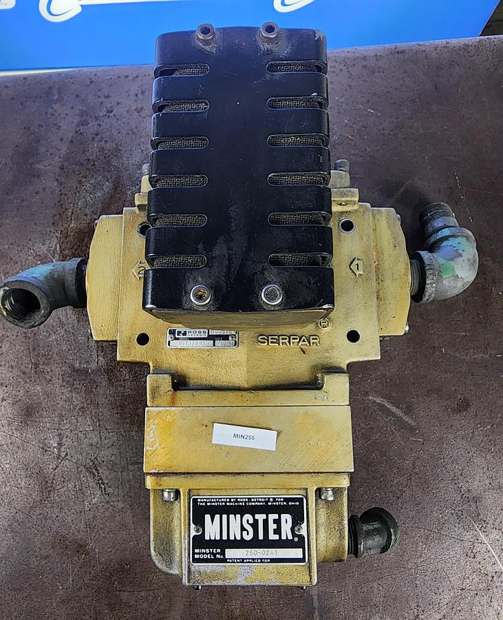 Used Ross Controls 3573A5949 / 250-0241 Solenoid Valve