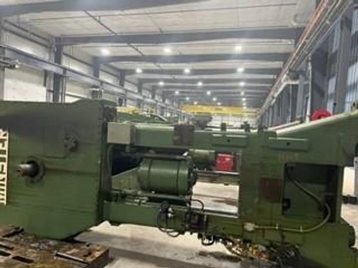 Used 400 TON MINSTER MODEL E2-400-108-48 STRAIGHT SIDE PRESS