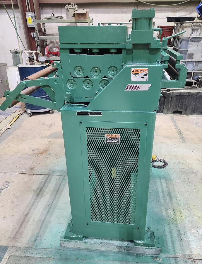 Used 30" LITTELL POWERED COIL STRAIGHTENER