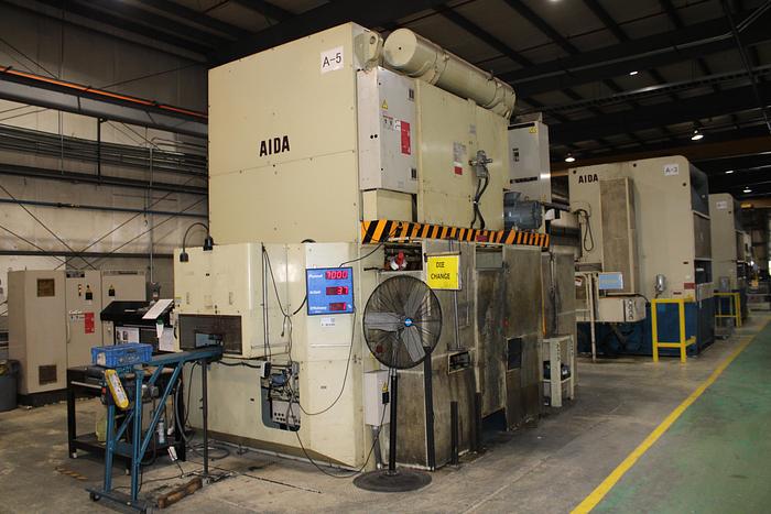 Used AIDA MODEL NCS-3000(2)E STRAIGHT SIDE PRESS
