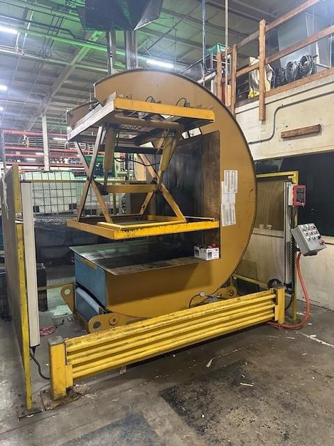 Used AIR TECHNICAL INDUSTRIES 4,000 LB COIL TIPPER