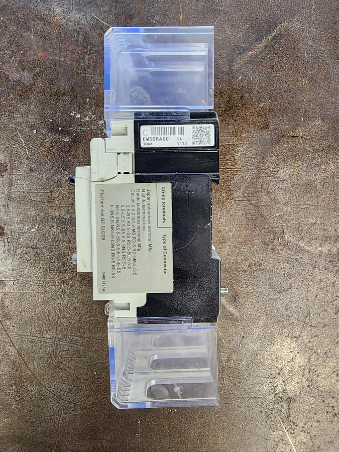 Used Fuji Electric EW50RAGU-3P005 Breaker