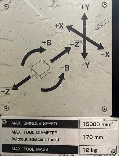 Used DMG MORI SEIKI SIDE MILL