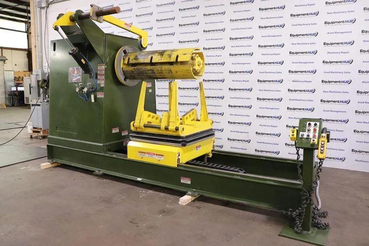 Used 10,000 LB x 42" COE PULL OFF COIL REEL & LOAD CAR