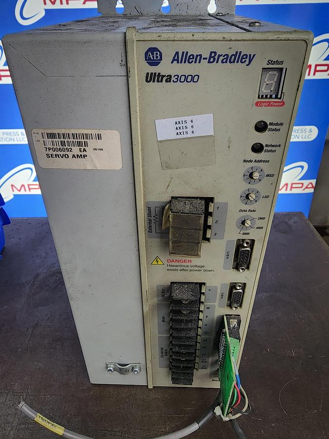 Used Allen-Bradley 2098-DSD-HV100-SE Ultra 3000