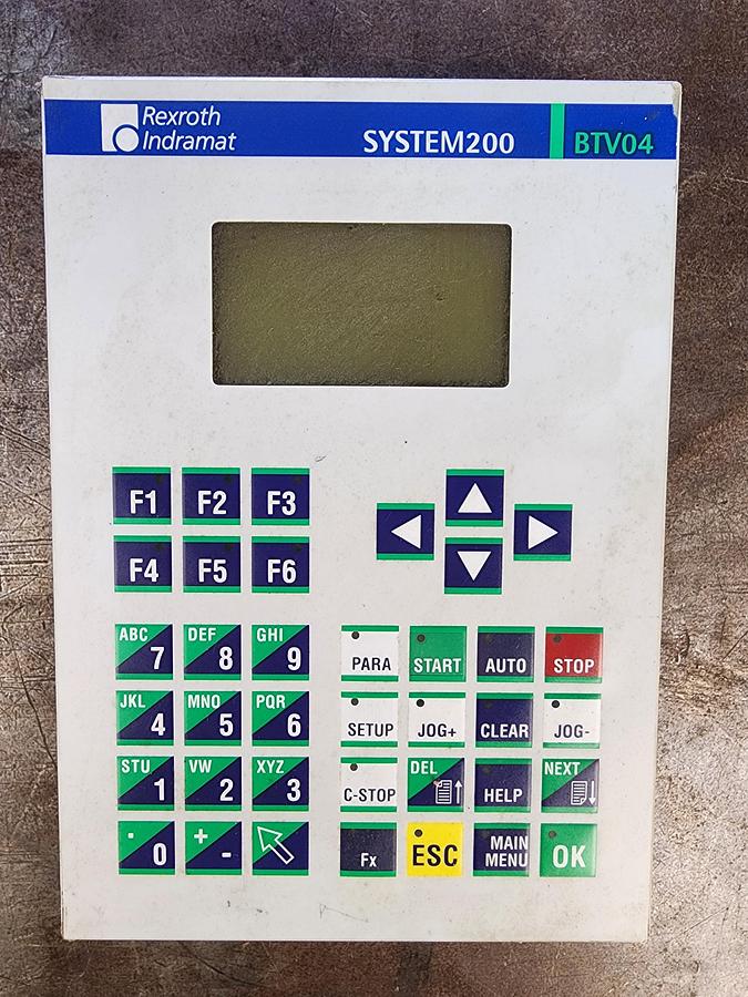 Used Rexroth Indramat System 200 BTV04.2GN-FW BTV04 / FWA-BTV04*-CRE-01VRS-MS