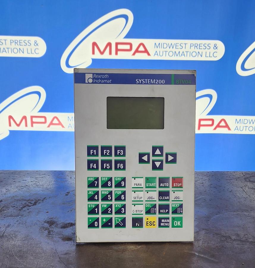 Used Rexroth FWA-BTV04*-CRE-01VRS-MS System 200 BTV04 / R911282182 *PARTS ONLY*