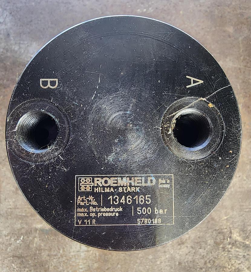 Used Roemheld 1346165 Threaded Universal Cylinder