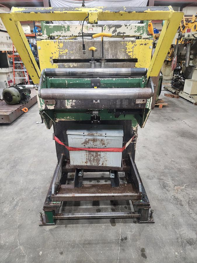 Used 24" WIDE x 20,000 LB MECON CRADLE STRAIGHTENER