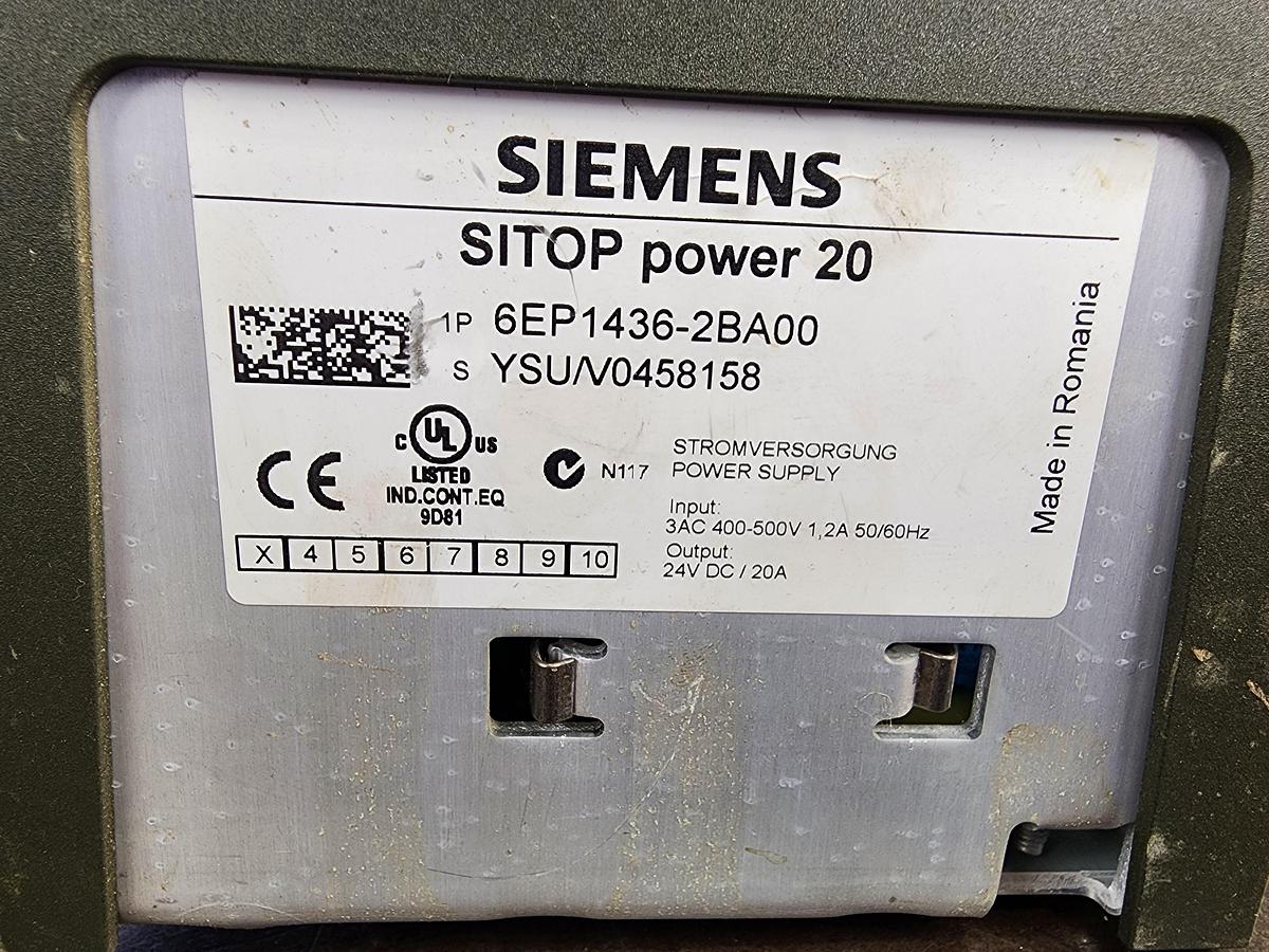 Used Siemens 6EP1436-2BA00 Sitop Power 20