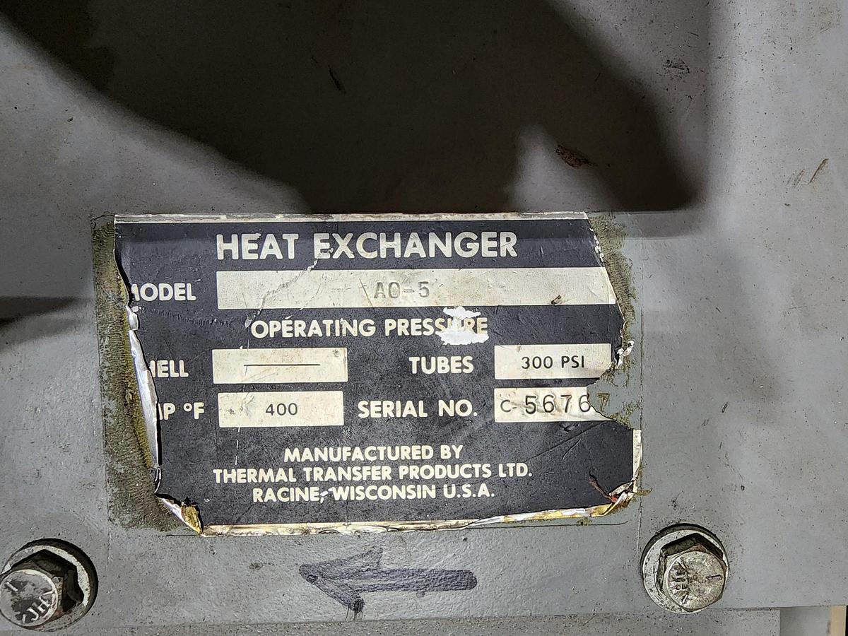 Used Complete Hydraulic Unit - Lincoln 15 HP Motor / A0-5 Chiller / Parker 5Z279