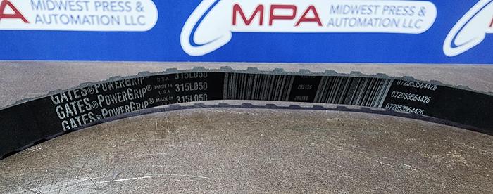 Gates 330H100 PowerGrip Timing Belt Heavy 1/2 Pitch 1 Width 66