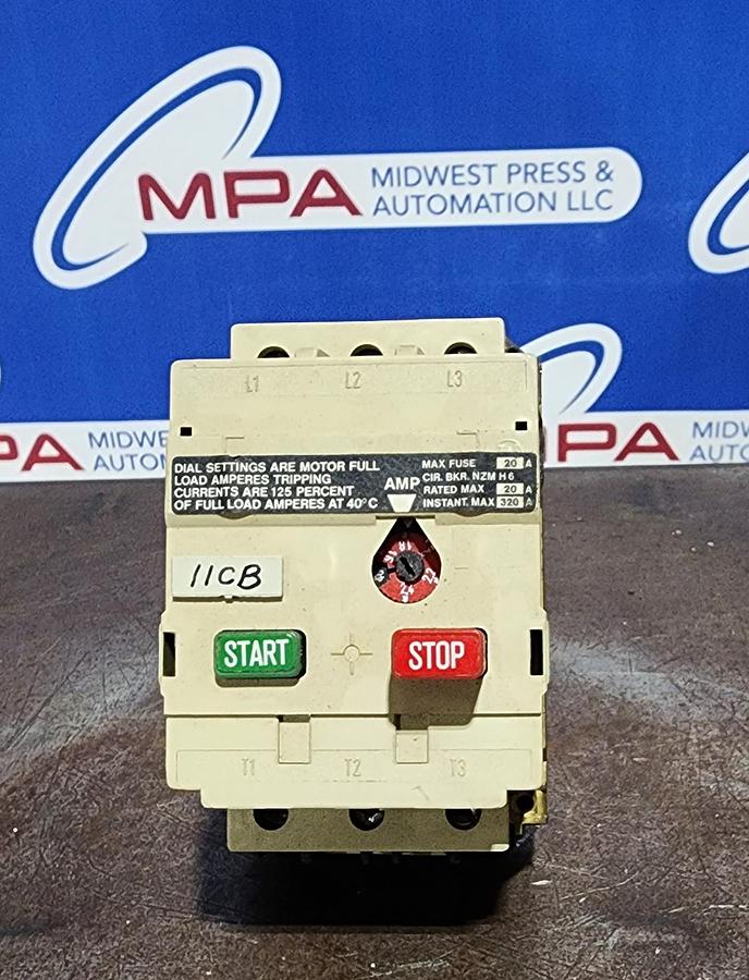 Used Klockner-Moeller PKZMO-2.4-NA Manual Motor Starter