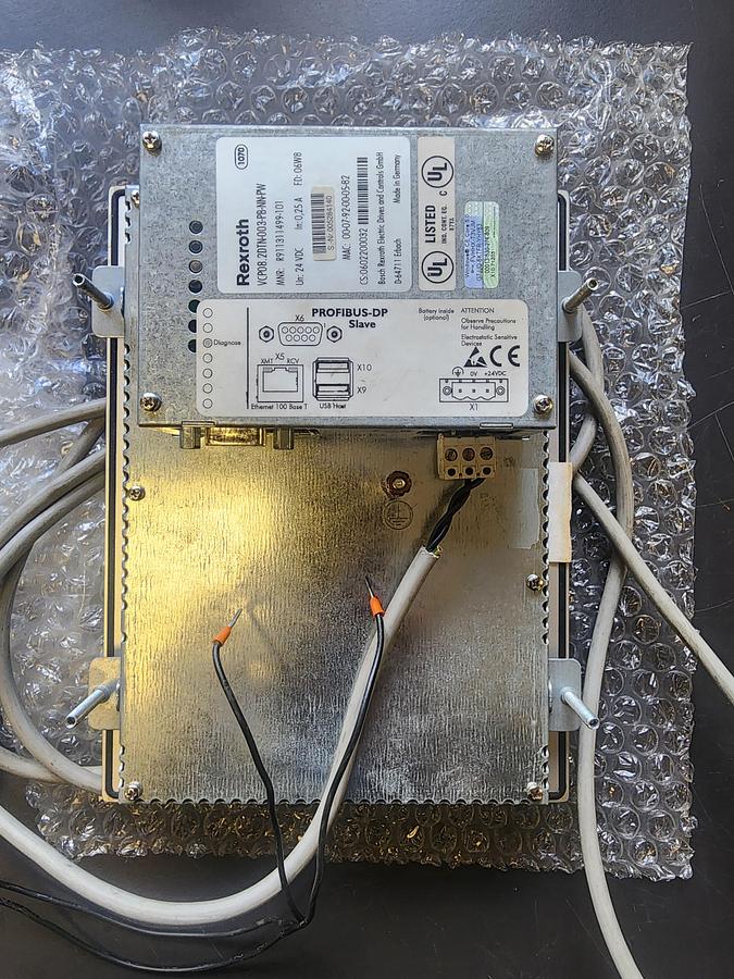 Used Rexroth MNR: R911311499-101 / VCP08.2DTN-003-PB-NN-PW IndraControl VCP 08