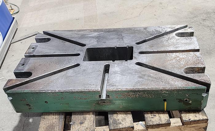 Used Bolster Plate off Minster # 5 / 29" x 18" x 4.5"