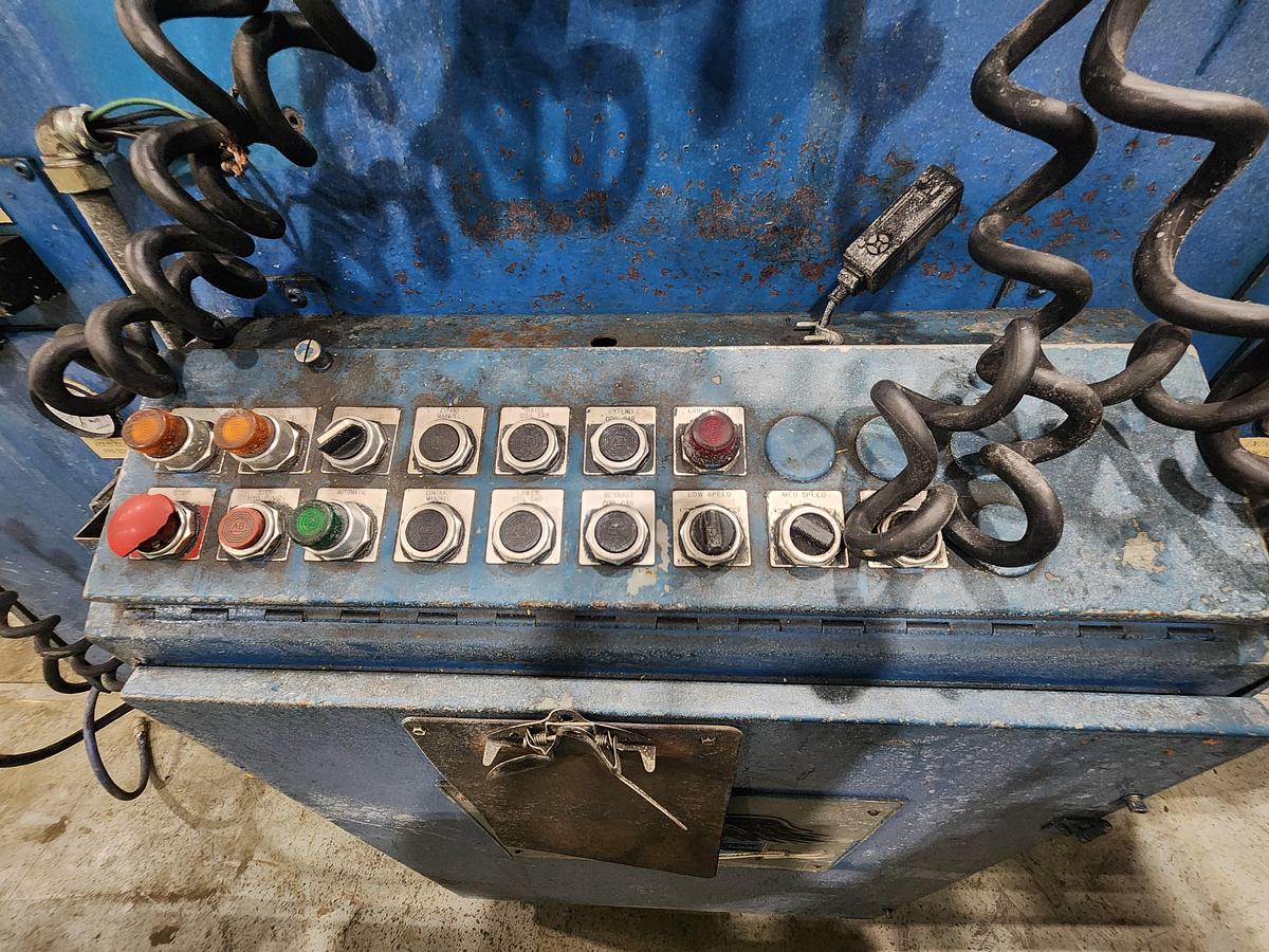 Used 15,000 LB x 24" WIDE COE COMPLETE COIL FEED LINE