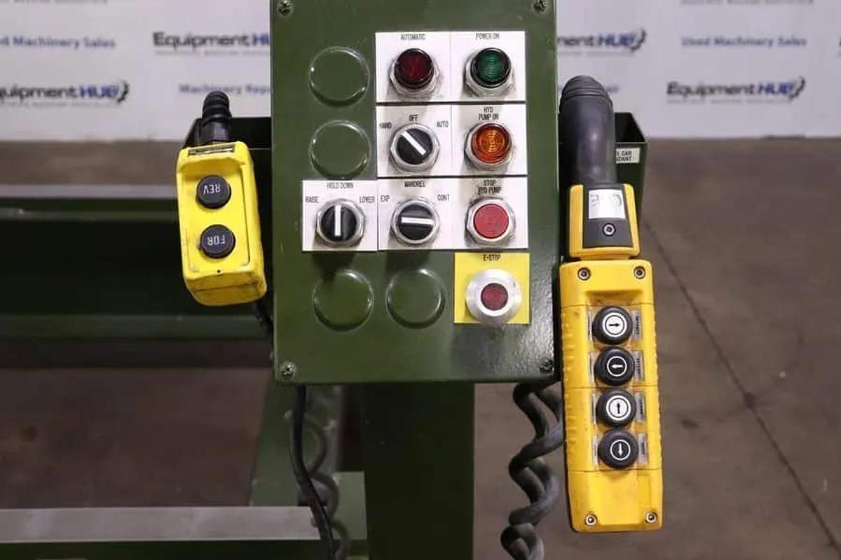 Used 10,000 LB x 42" COE PULL OFF COIL REEL & LOAD CAR