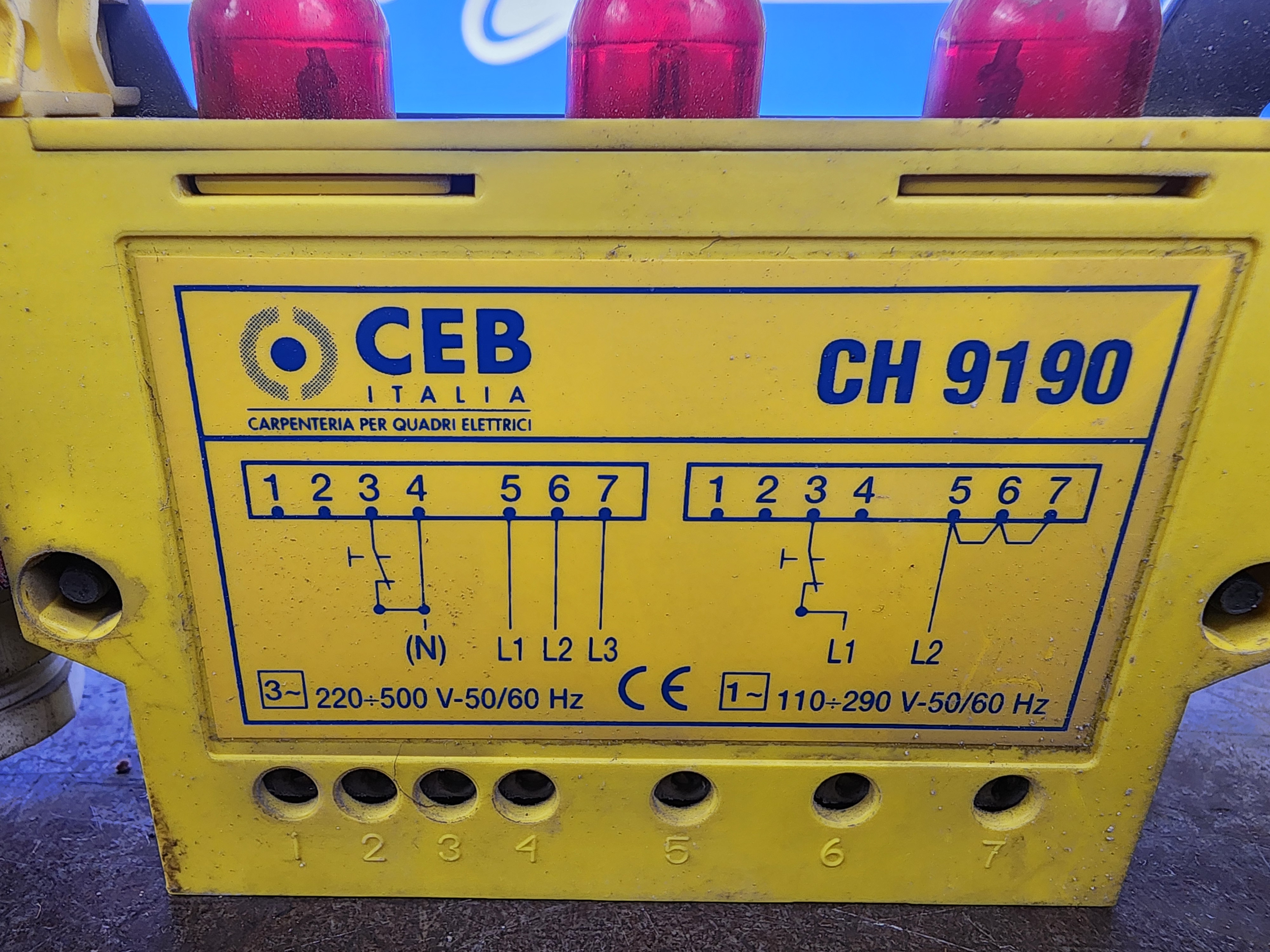 Used CEB Italia CH 9190 Flashing Sensor Unit