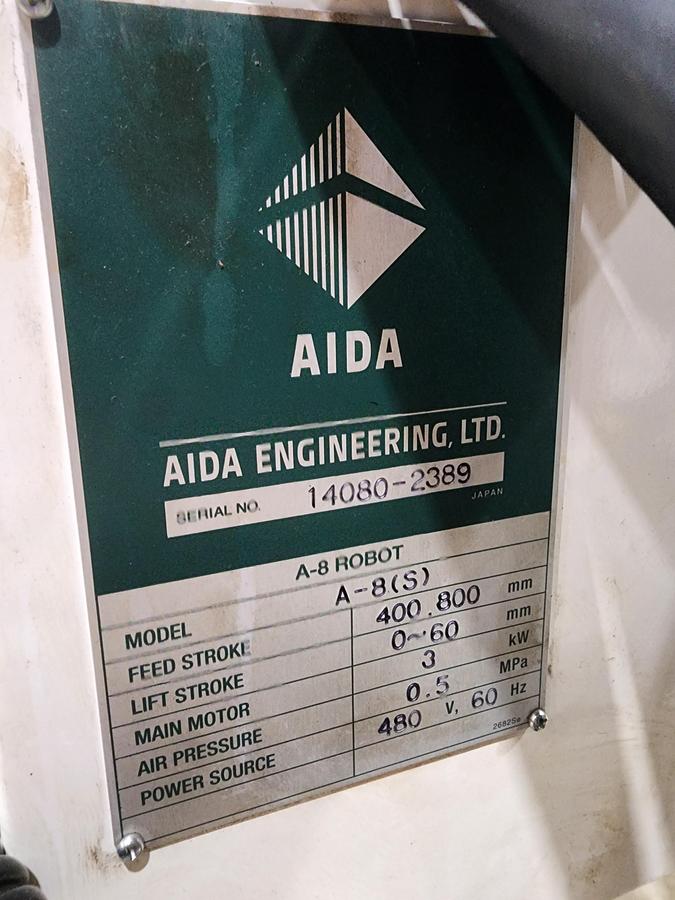 Used Aida Model: A-8(S)
