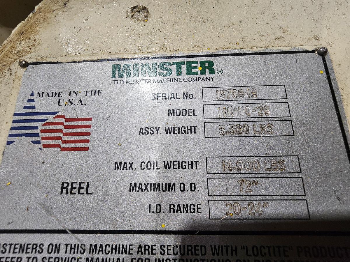 Used 20" WIDE MINSTER FEEDLINE