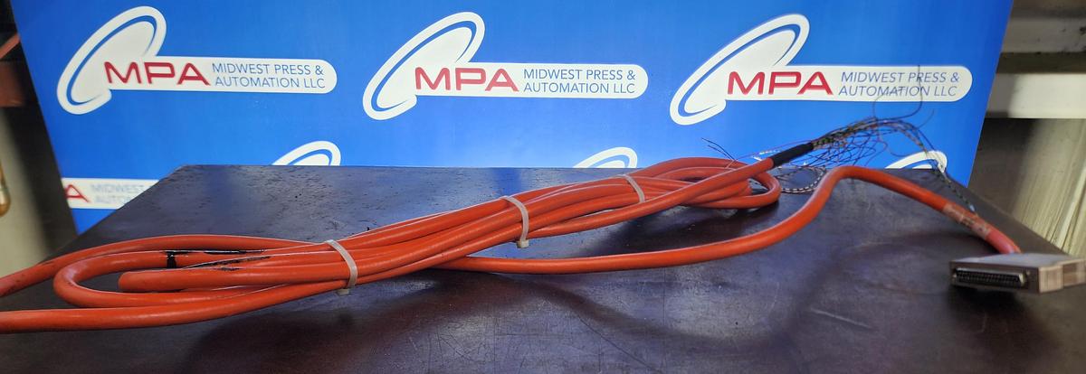 Used Rexroth IKS4037 5 M Orange Cable
