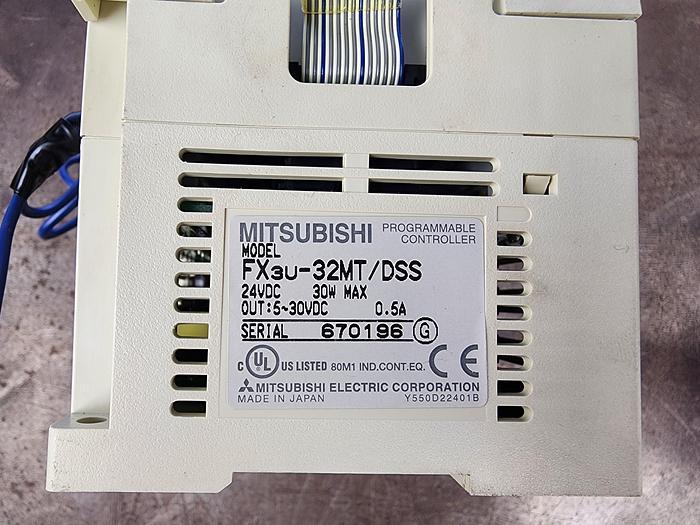 Used Mitsubishi FX3U-32MT/DSS Programmable Module