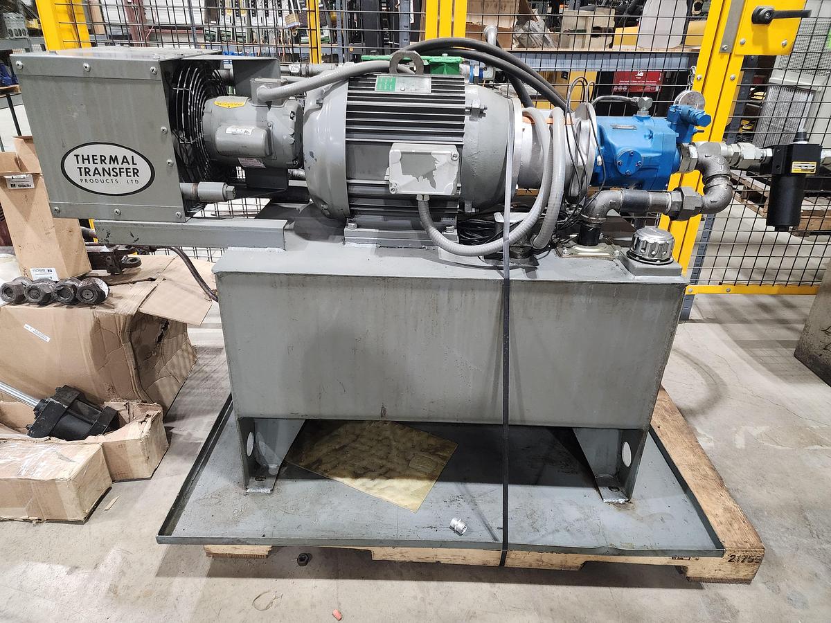 Used Complete Hydraulic Unit - Lincoln 15 HP Motor / A0-5 Chiller / Parker 5Z279