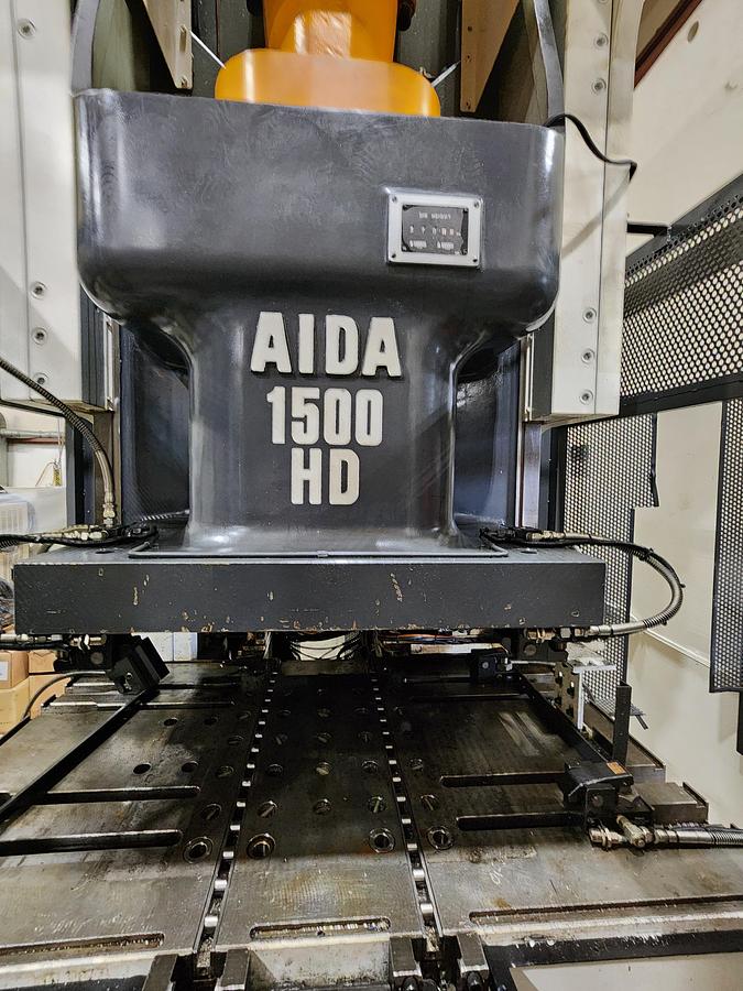 Used 165 TON Aida NC1-1500 (HD) SERVO PRESS